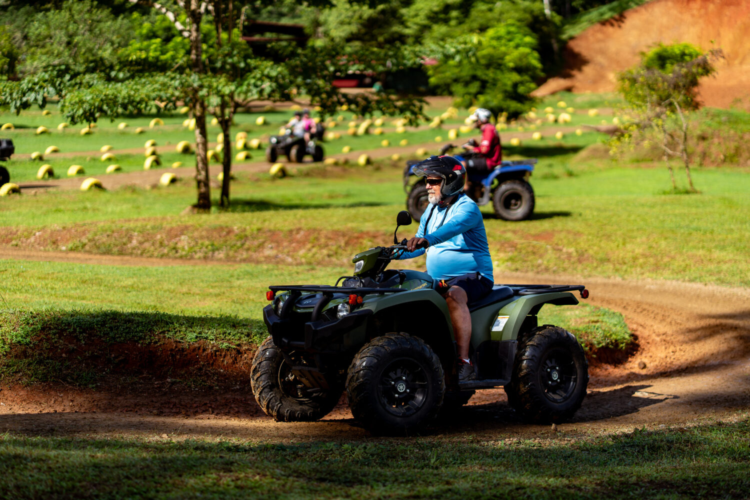 Guests arriving at Vista Los Sueños from Manuel Antonio for a full-day combo